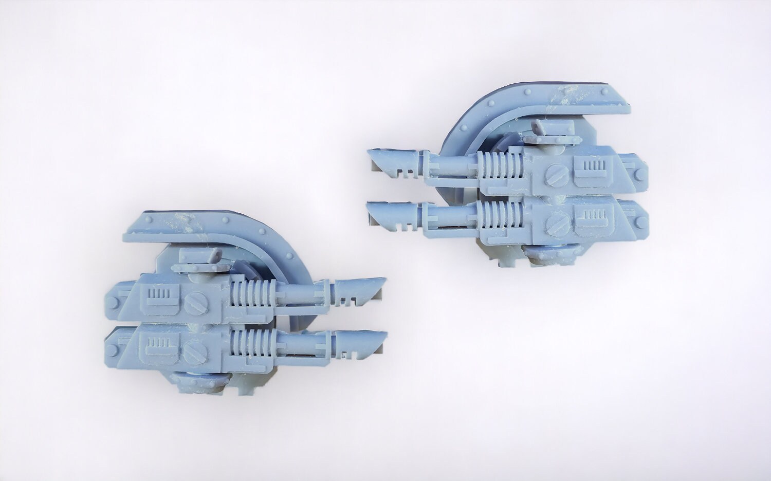 30k landraider Lascannon tank Sponsons (set of 2)