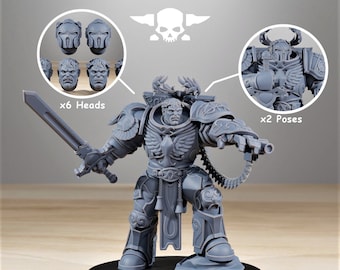 Socratis Archon 3D printed station forge miniatures