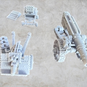 Plataformas de artillería Imp (seleccione en el cuadro desplegable).