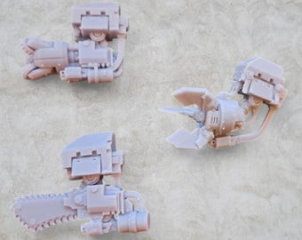 Wapenupgrades voor close-combat: 3 variaties