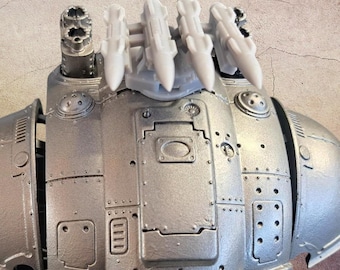 I grandi robot da combattimento supportano i missili.