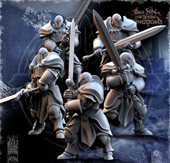 Stormwolves Sunderers - 2 Variations - dnd/fantasy war-gaming - The Beholder Miniatures ‧ 32mm