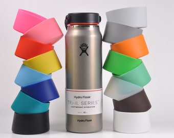 BottleButts™ Silicone Boot for Hydro Flask Lightweight Trail Series 32oz/40oz in MULTIPLE COLORS