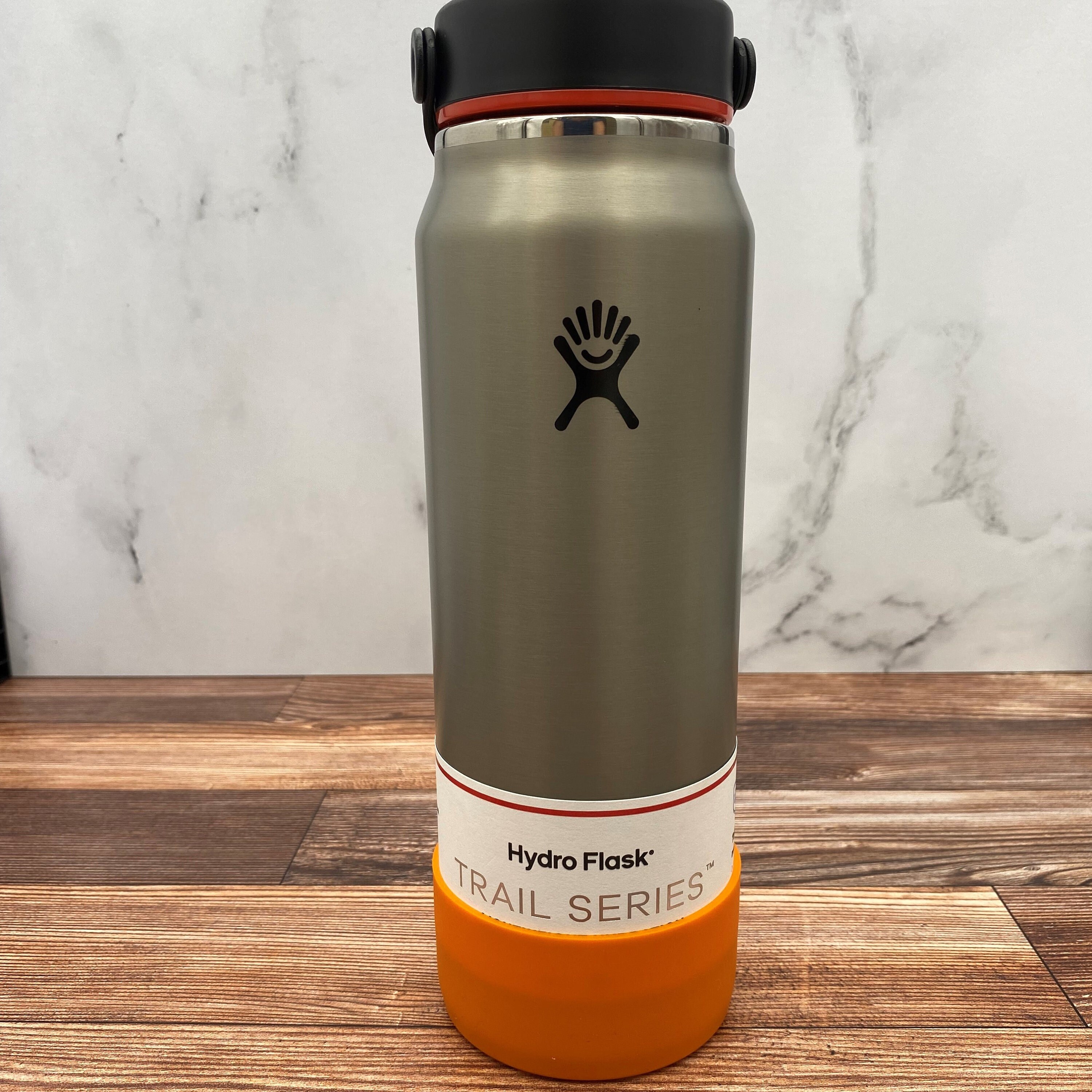 Bottlebutts™ Silicone Boot for Hydro Flask Lightweight Trail Series 32oz/ 40oz in ORANGE 