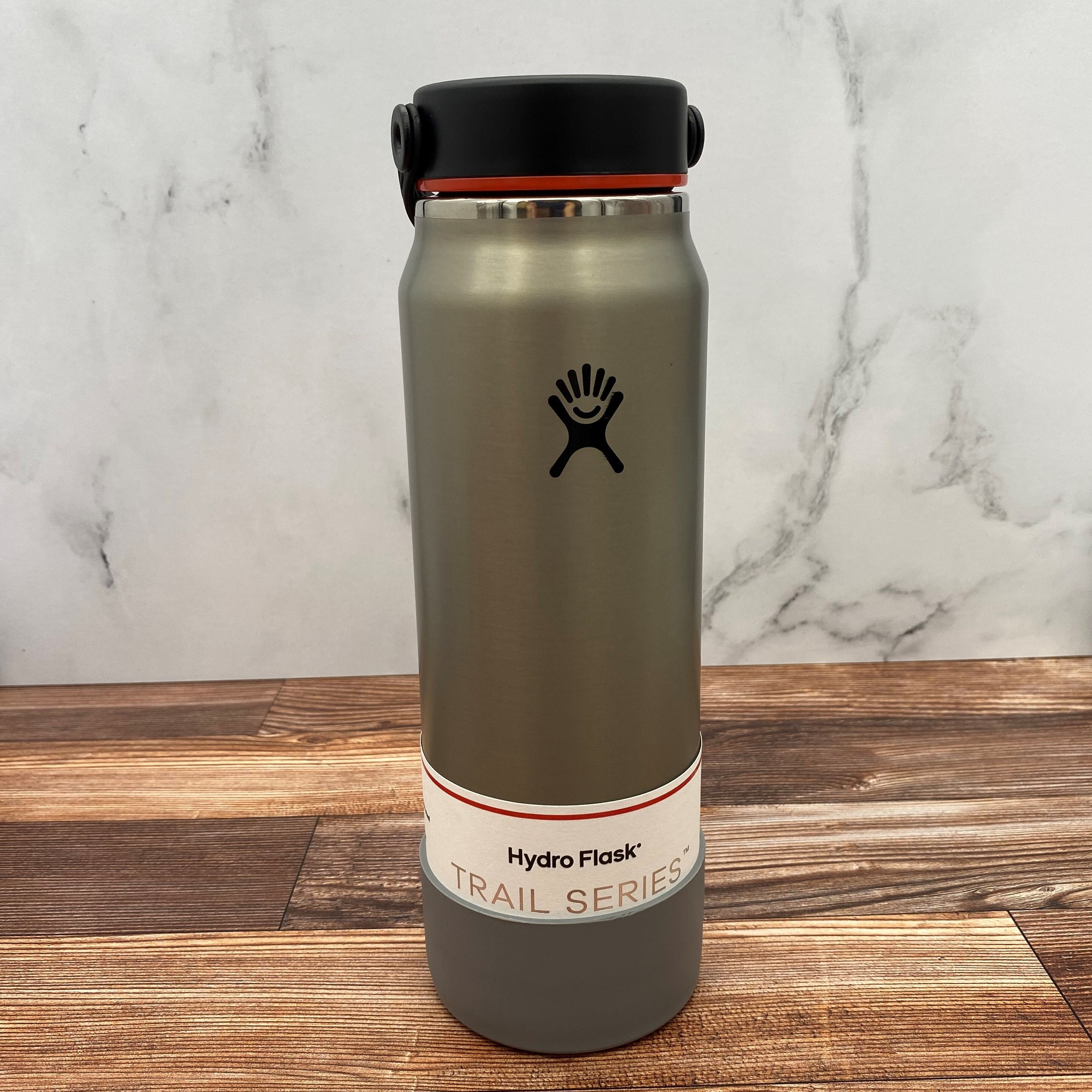 BottleButts™ BLACK Silicone Boot for Hydro Flask Lightweight Trail Ser