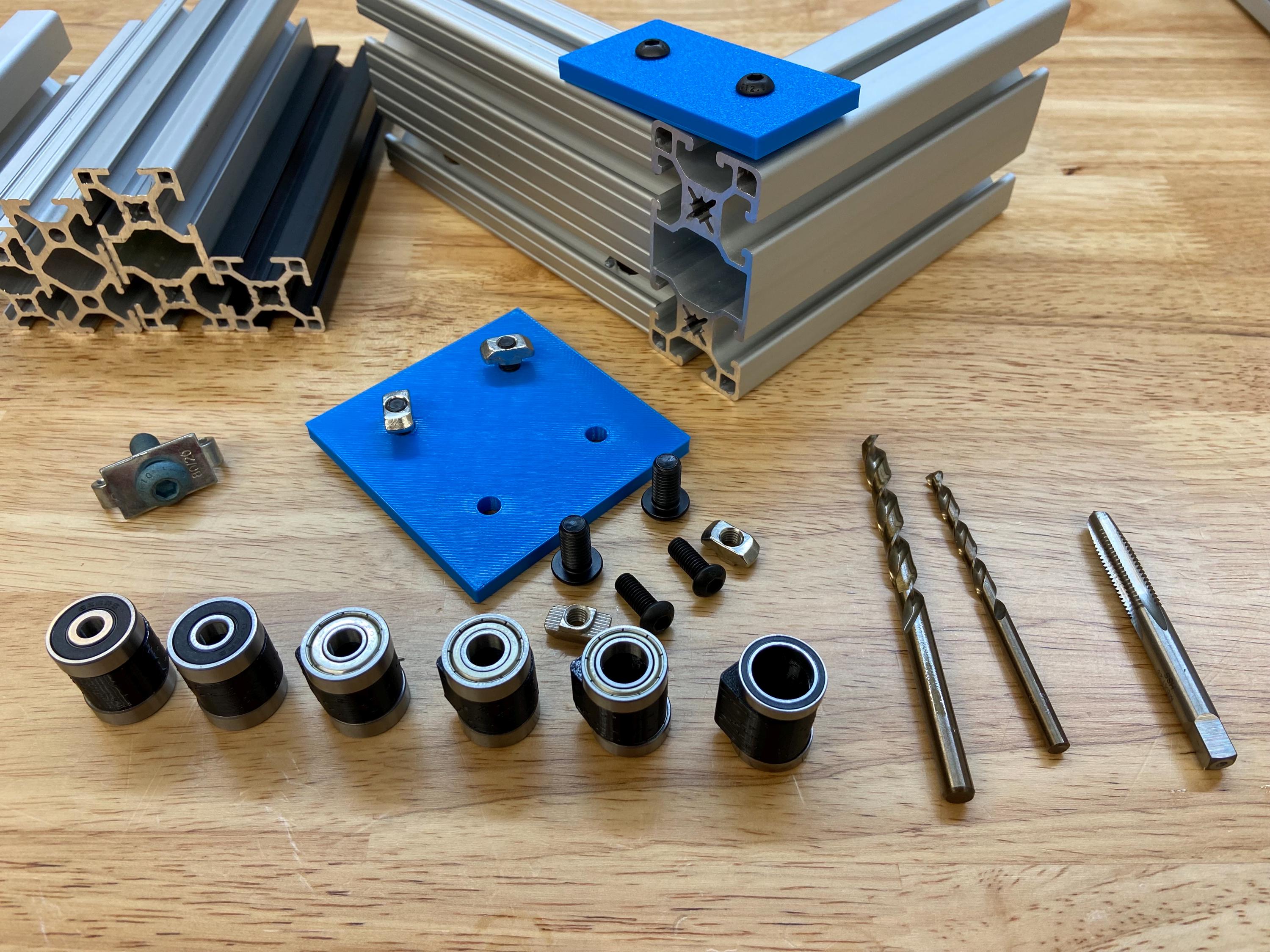 8020 40 Series 4080 (2 Hole) Drill Guide 5mm-13mm Access Hole