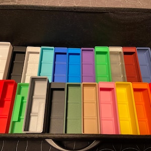 Gridfinity Light Bins 1x3 25/32mm small parts organizer bins screw bin organizer