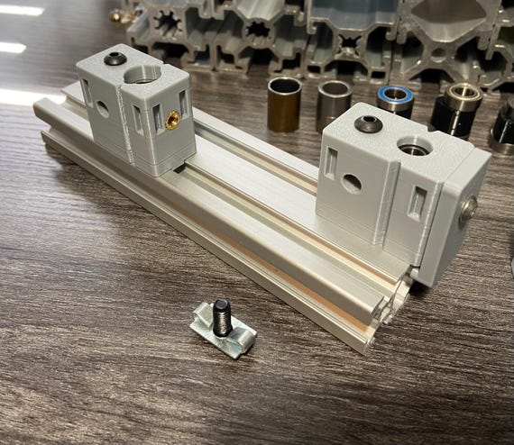 8020 20series 6mm Slot (1-hole) Drill Guide 2020 4mm-12mm Access