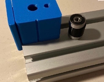 8020 40 series 4040 ( 1-Hole ) 4080 8080 5mm-13mm Access Hole Drill Guide Block for 40 series Aluminum Extrusion. 8020 Drill Guide. TNUTZ.