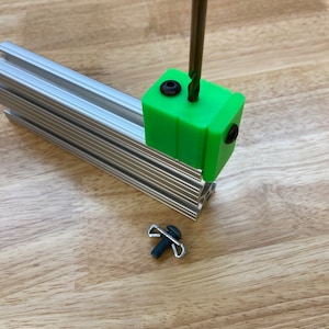 8020 10series 1010 ( 1-hole ) 1020 2020 4mm-12mm Access Hole Drill Guide Block for 10 series Aluminum Extrusion. 8020. TNUTZ.