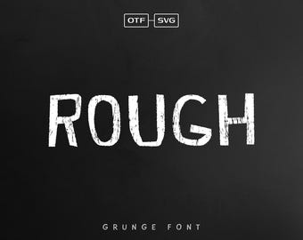 Grunge Font, Distressed Font, Messy Font, Textured Font, Sublimation Font, Groovy Font, Vintage Font, Speckled Font, Stamp Font, Fonts, SVG