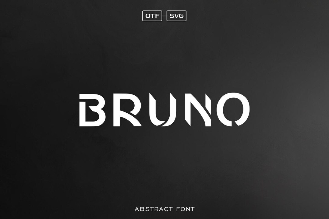 Abstract Modern Font Rounded Abstract Modern Font, Wooden Font, Geometric Font, Line Font, Bold Font ...