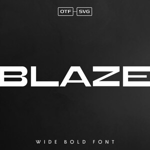 Wide Font, Bold Font, Modern Fonts, Sans Font, Display Font, Logo Font, Branding Font, Magazine Font, Font For Projects, Headline Font, SVG