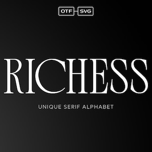 Modern Serif Font - Luxury Fonts, Magazine Fonts, Stylish Fonts, Premium Fonts, Retro Font, SVG Font, Minimal Font, Wedding, Invitation Font