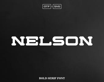 Bold Serif Font, Logo Font, Simple Font, Magazine Font, Retro Font, Vintage Font, Serif Font, SVG Font, Fonts