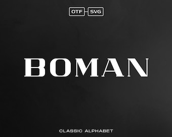 Serif Font, Logo Font, Bold Serif Font, Classic Font, Bold Font, Retro Font, Procreate Fonts, Modern Serif, Elegant Serif, SVG, Fonts