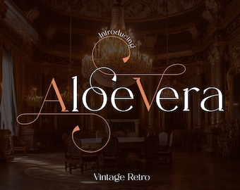 Aloevera is a Clean Serif Classy Fonts, Procreate Font, Cricut Font, Wedding Fonts, Luxury Font, Canva font, Craft Fonts, Logo Fonts, Fonts