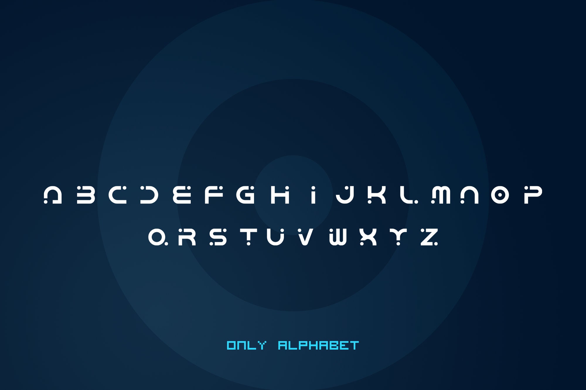 Digital is a Techno Font SVG Font, SVG Alphabet, SVG Download