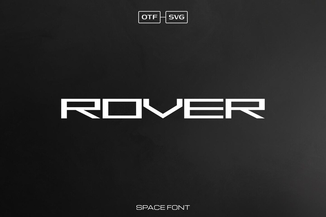 Rover Font, Sc-fi Font, Minimal Fonts, Future Fonts, Stylish Font ...