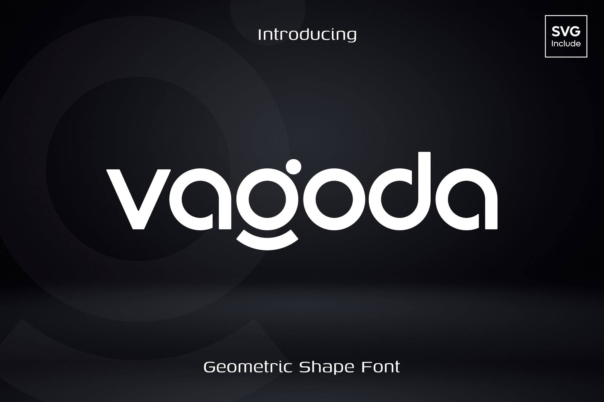 A Geometric Shape Font - Font for Logo Design, Font for Designers, Logo ...