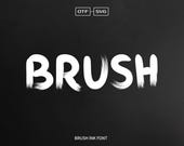 Brush Font, Ink Fonts, Textured Font, Sublimation Font, Display Font, Grunge Font, Modern Lettering, Handwritten Font, SVG Font, Fonts