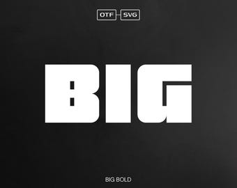 Big Font, Block Font, Bold Fonts, Ultra Bold Font, Sans Fonts, Thick Fonts, Modern Font, Hippie Font, SVG Fonts, Fonts
