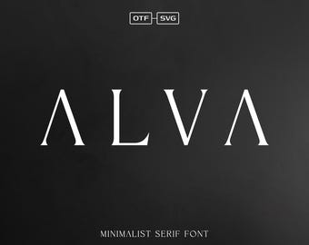 Serif Font, Elegant Font, Luxury Font, Thin Font, Branding Font, Logo Font, Minimal Font, Modern Serif Font,  Editorial Font, Vintage, Fonts