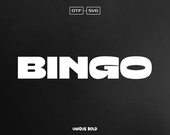 Bingo Font, Cute Font, Teacher Font, Quirky Font, Block Font, School Font, Bubbly Font, Modern Font, Hippie Font, SVG Font, Fonts