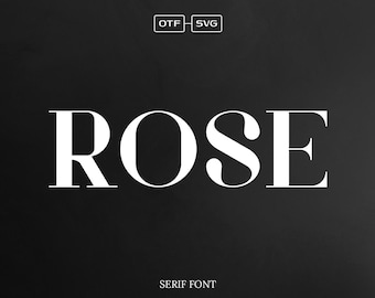 Modern Serif Font, Retro Font, Classy Fonts, Logo Font, Vintage, Bold Serif Font, Luxury Font, Classy Font, SVG Font, Font