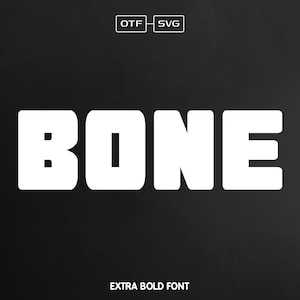 Block Font, Ultra Bold Font, Logo Font, Sans Fonts, Thick Fonts, Professional Fonts, Procreate Fonts, Bubble Font, SVG Font, Fonts