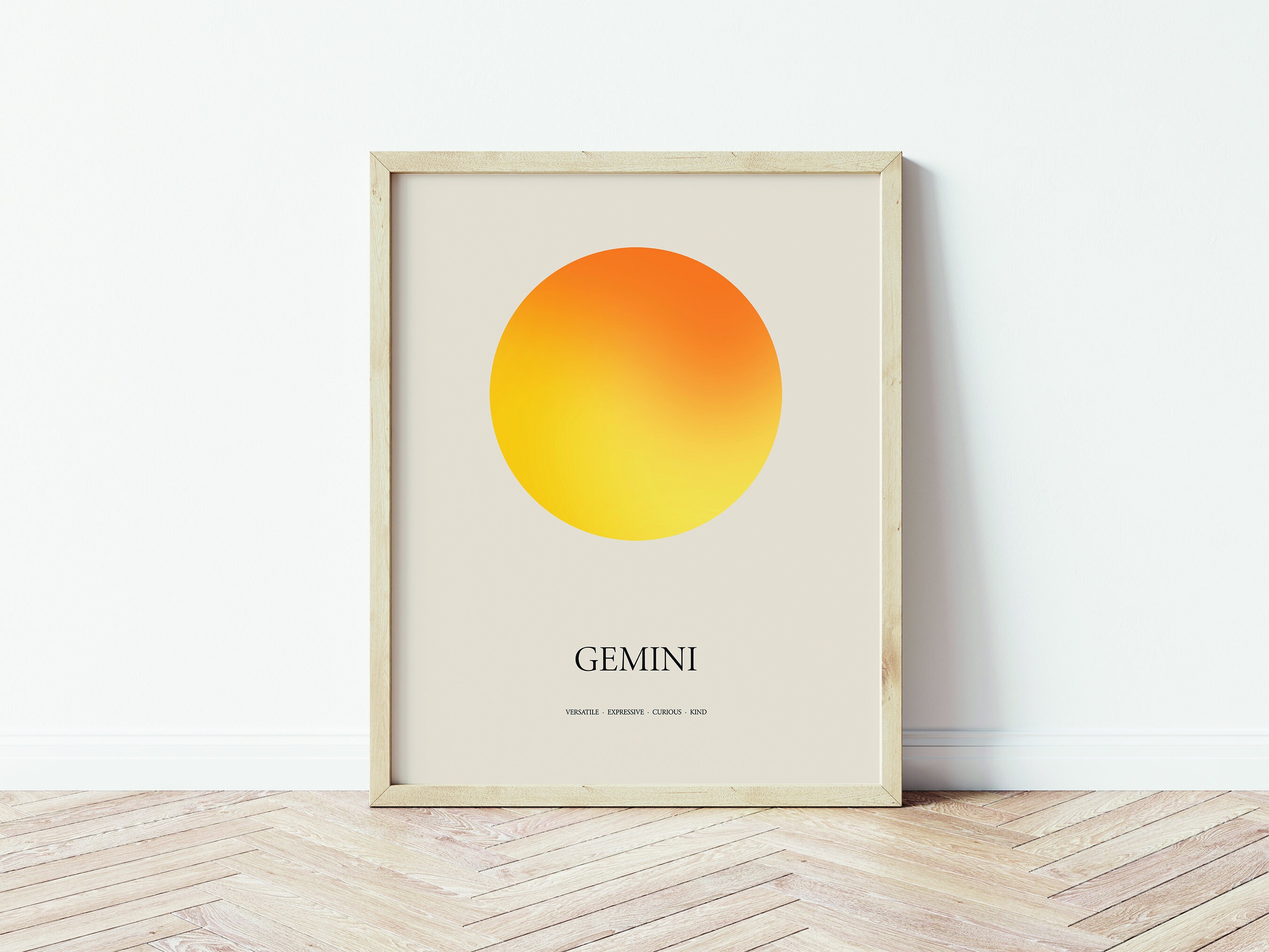 Gemini Wall Art | Zodiac Wall Art | Gemini Poster | Zodiac Poster ...