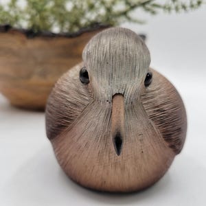 Vintage 1985 Signed David Berari Carved Wood Bird
