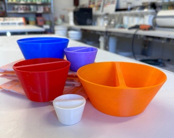 Outil de poterie de cône de jante, cône en céramique de shaper de jante, outil d'argile imprimé 3D plusieurs tailles, fabriqué aux Etats-Unis