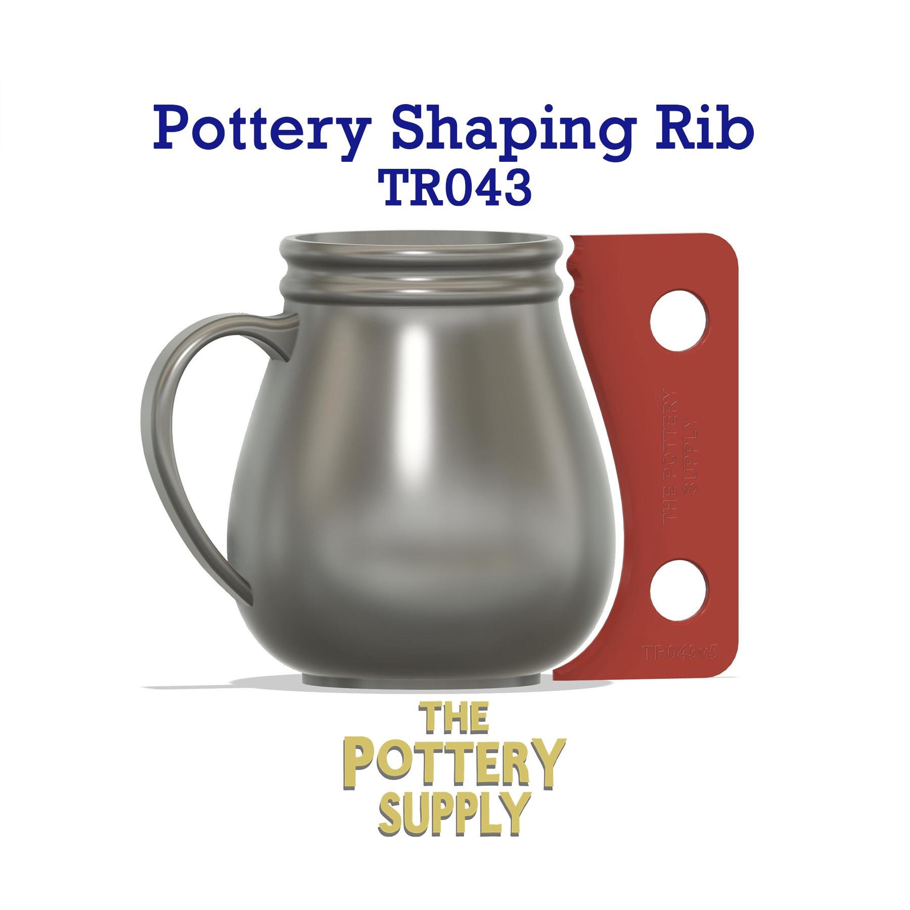 Bubble Mug Rib Template Pottery Mug Rib Template , Consistent Clay Shaping Wheel Throwing Guide ...