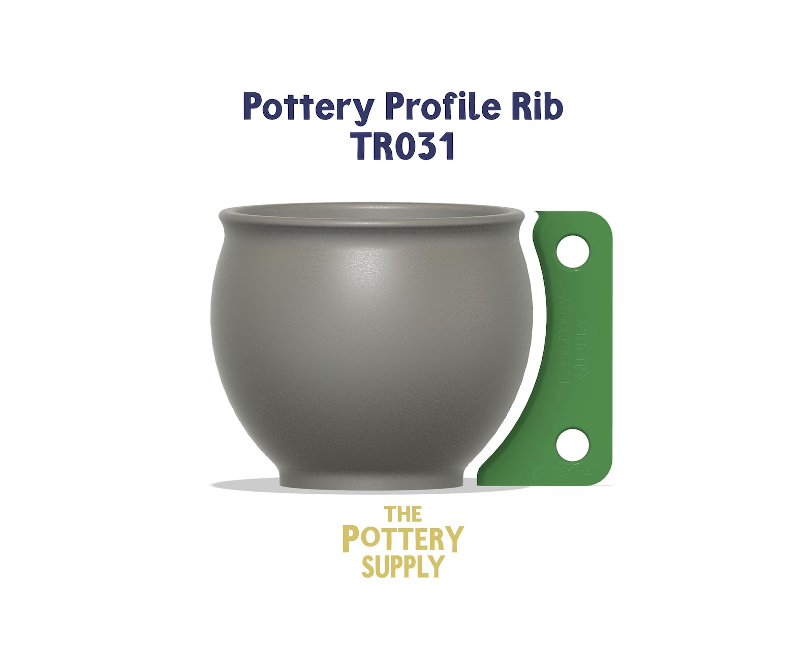 Profile Rib for Mugs and Cups, Pottery Throwing Rib, Ceramic Shaping ...