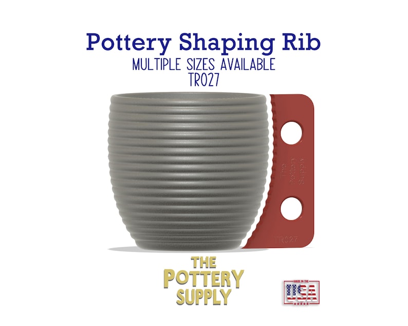 Profile Rib for Mugs and Cups, Pottery Throwing Rib, Ceramic Shaping ...