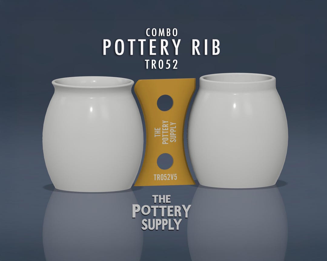 Pottery Rib Use Combo Pottery Shaping Rib in Multiple Sizes for Wheel Throwing Ceramics ...