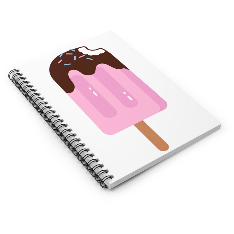 Ice Cream Spiral Notebook - Etsy