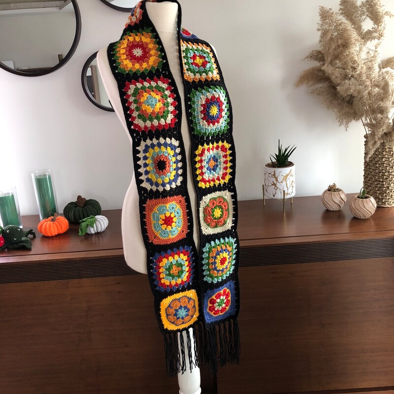 Crochet Scarf Women Etsy