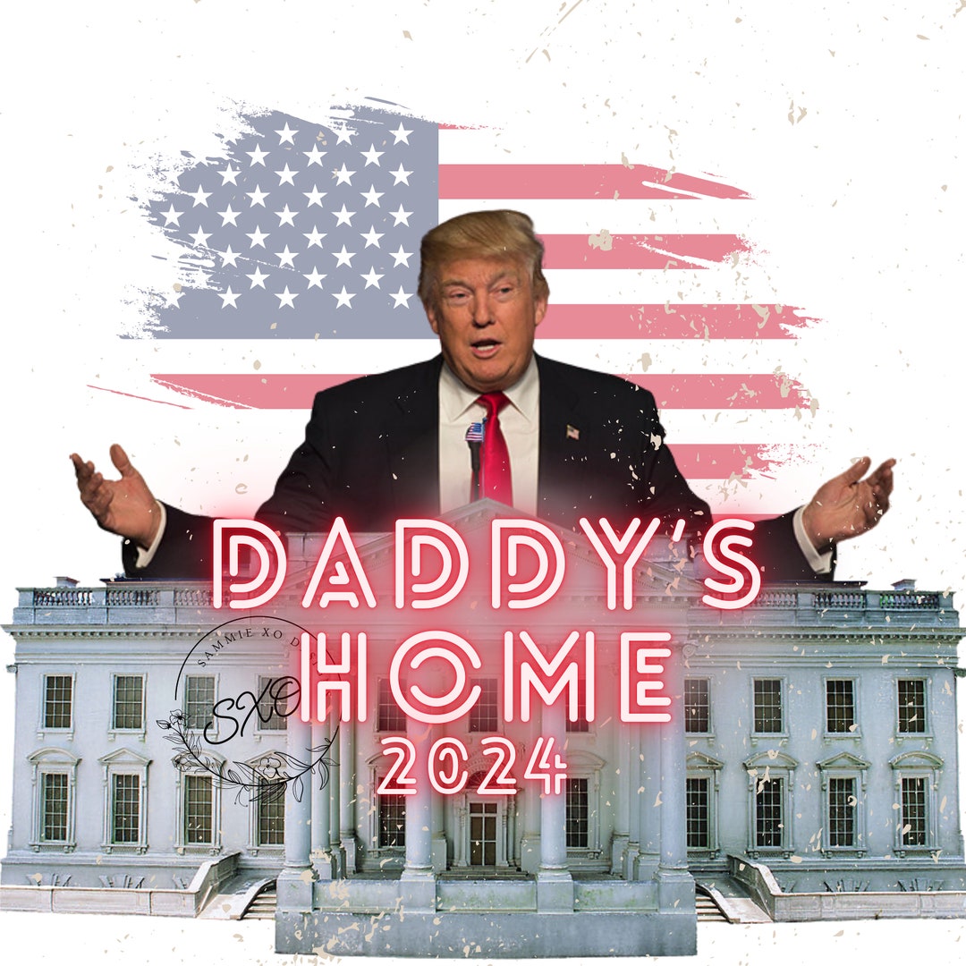 Trump White House PNG - Etsy