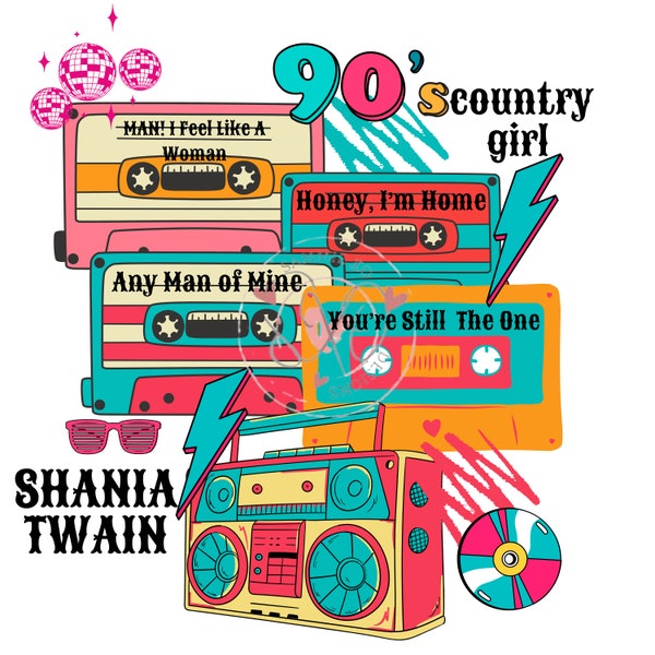 Shania Twain Mixtape PNG