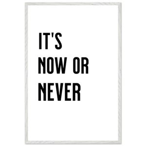 È adesso o mai più, Arte stampabile, Arte murale, Poster, Arredamento per la casa, Poster motivazionali, Decorazioni murali,