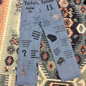 Taylor Swift Eras Tour Jeans image 8