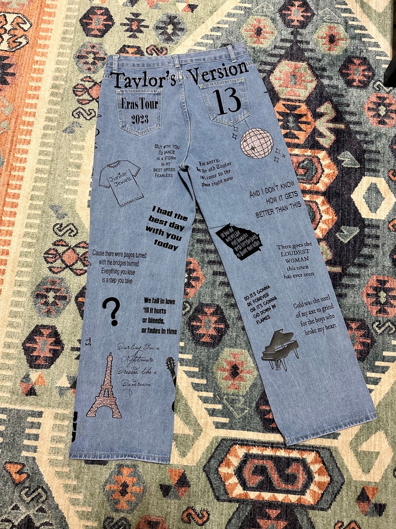 Taylor Swift Eras Tour Jeans image 8