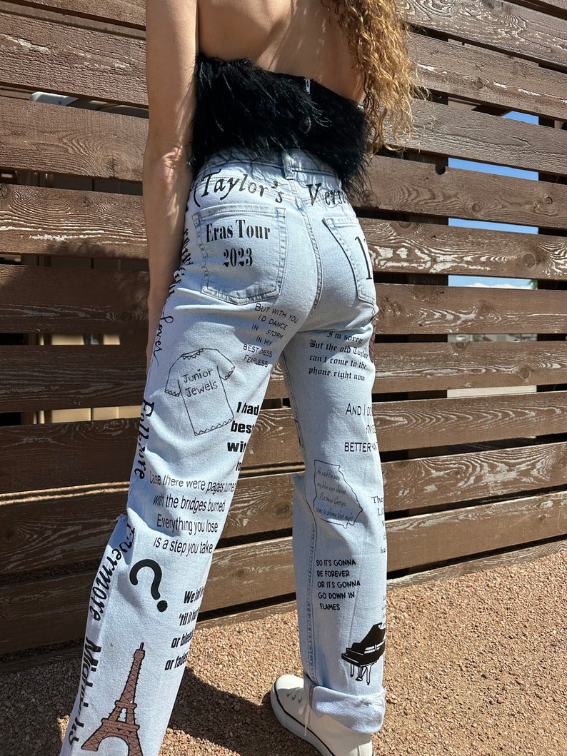 Taylor Swift Eras Tour Jeans image 4