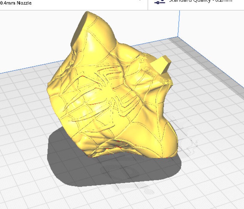 Spiderman Bust 3D STL File 3D Printer Format - Etsy Canada
