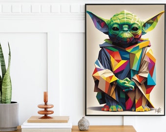 Yoda - framed poster