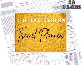 Planificateur de voyage imprimable