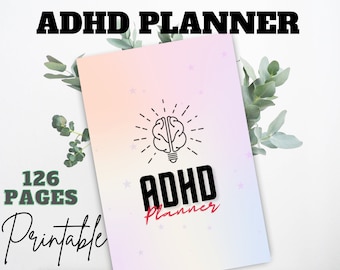 Planificateur TDAH imprimable