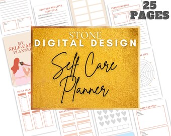 Pack planificateur d'auto-soins (rose) imprimable